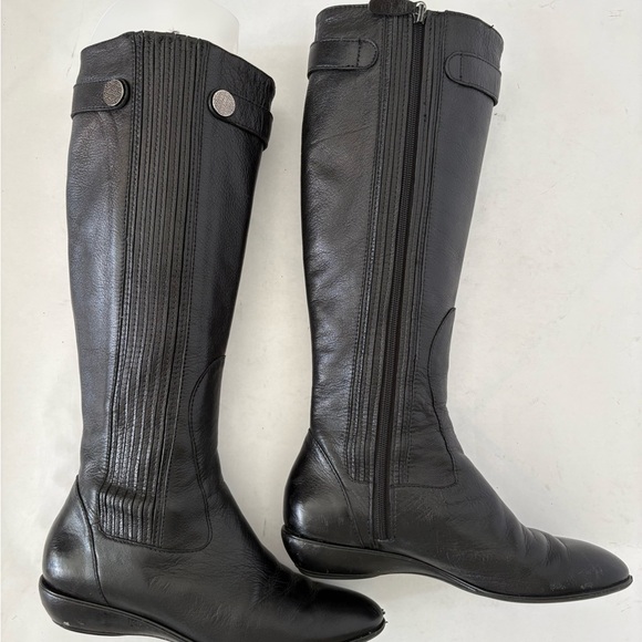 Cole Haan Nike Air Leather Knee-High Boots - Picture 7 of 8